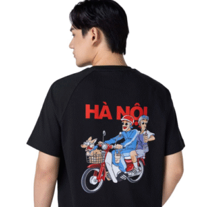 Cruising Hanoi Streets Key City Tee